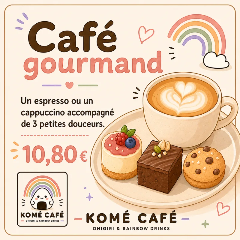 Café gourmand 
