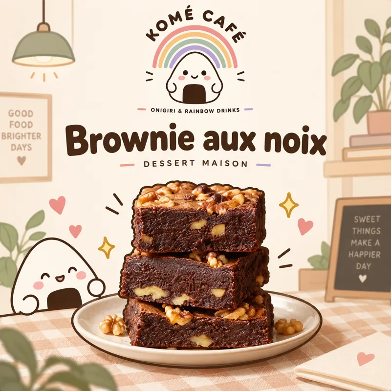 🤎Brownie aux noix