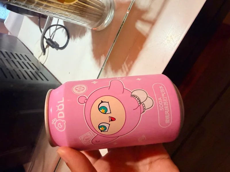 soda pêche 