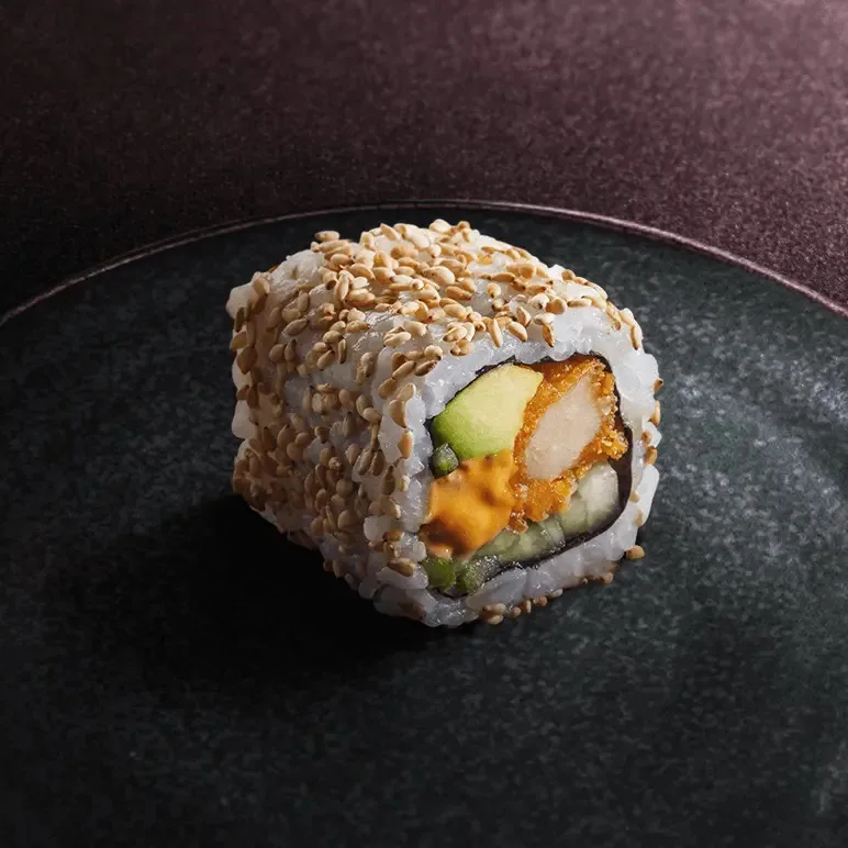 804 Poulet teriyaki,avocat,mayonnaise,sésame 
