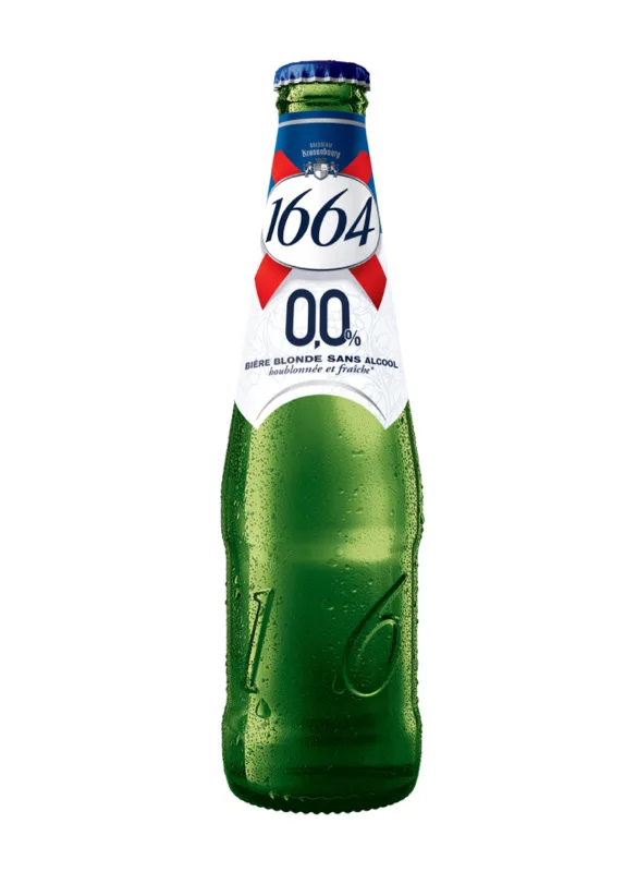 Bière sans alcool. 1664. 33cl