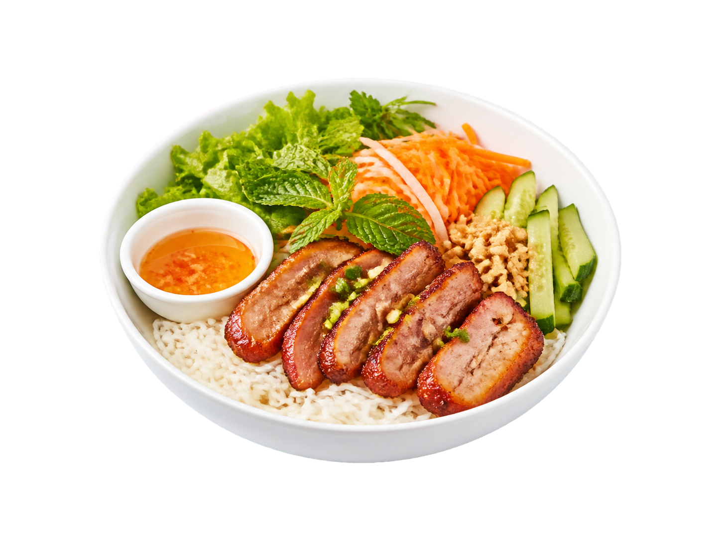 F7 Bo bun au porc laqué
