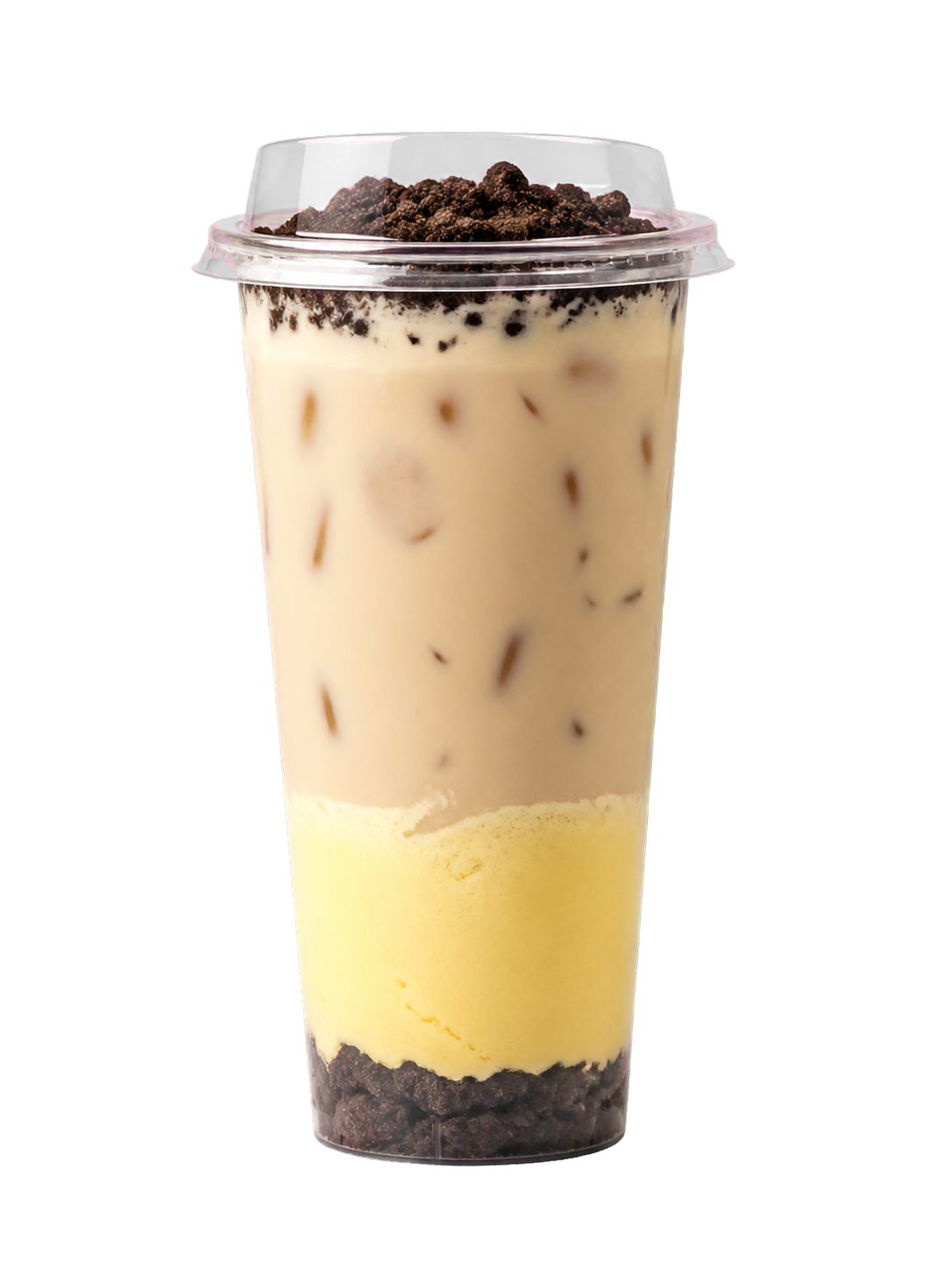 1. Creme brulee oreo milk tea