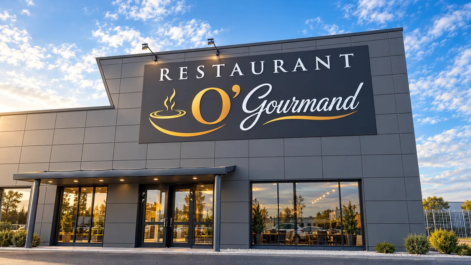 Façade du restaurant O'Gourmand