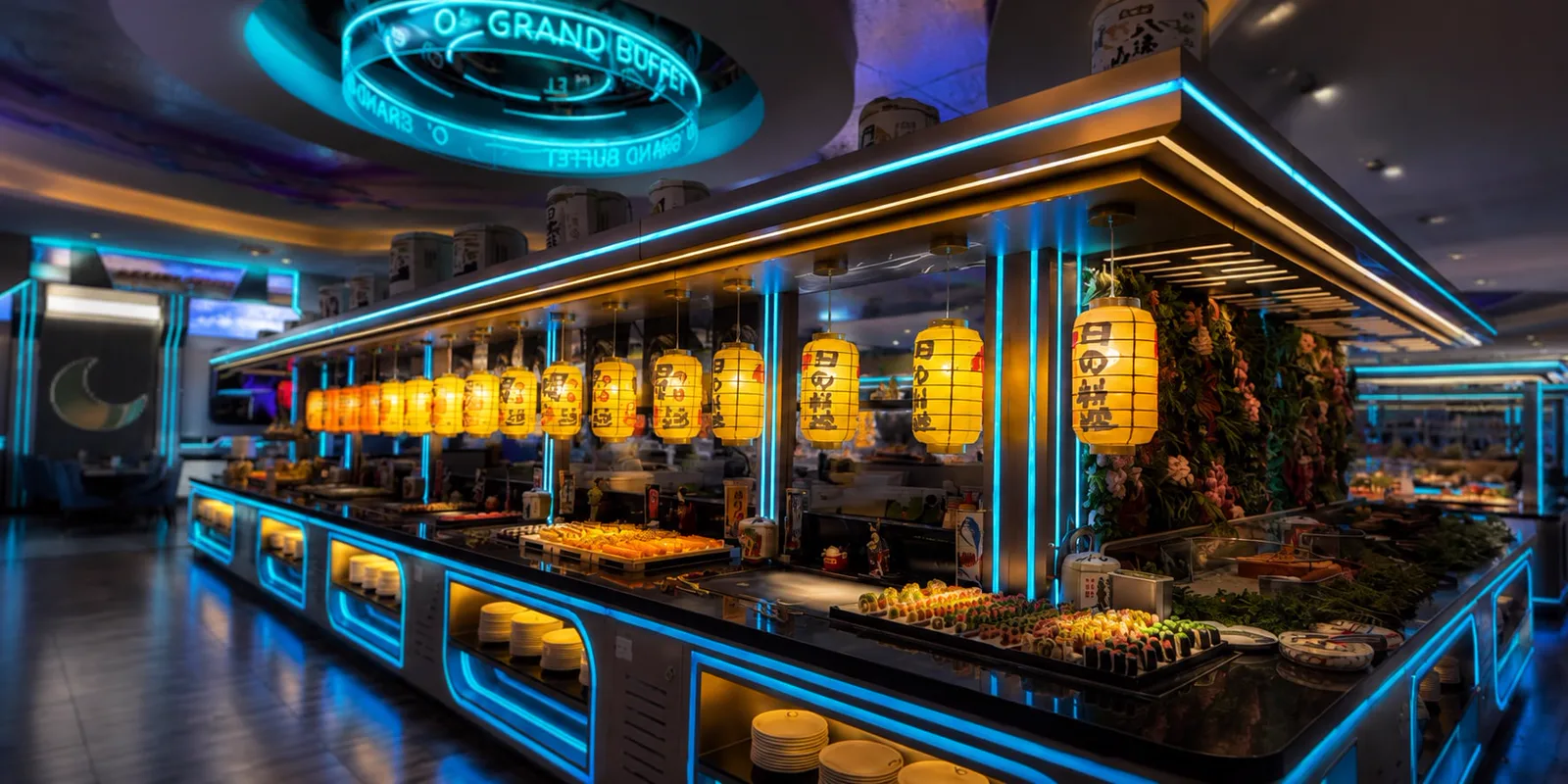 Grand buffet chez O'Gourmand