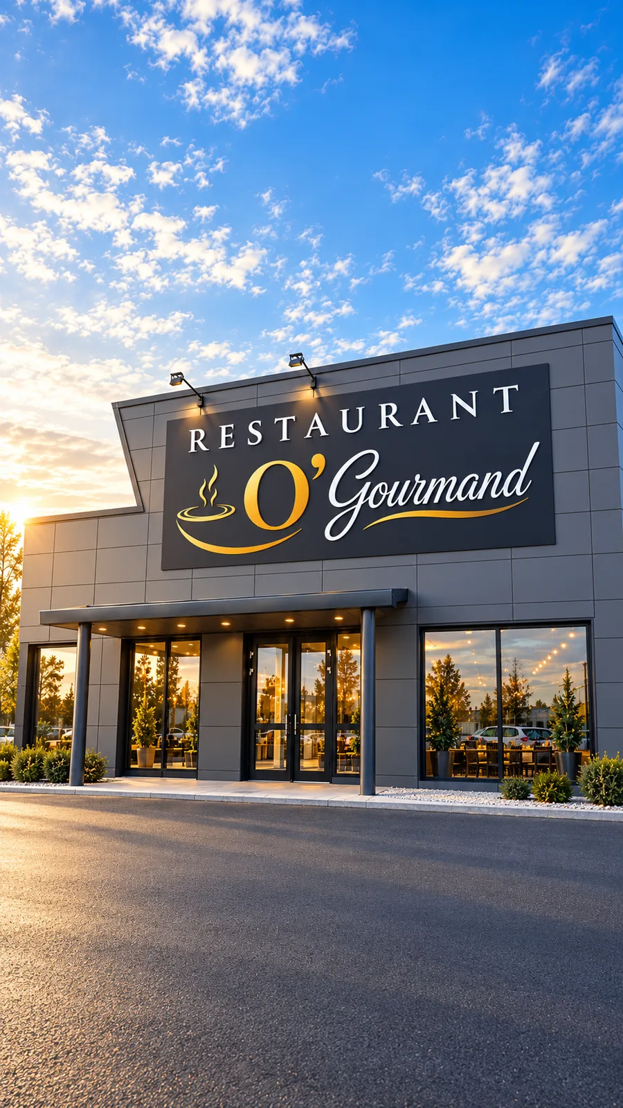 Façade du restaurant O'Gourmand à Loison-sous-Lens