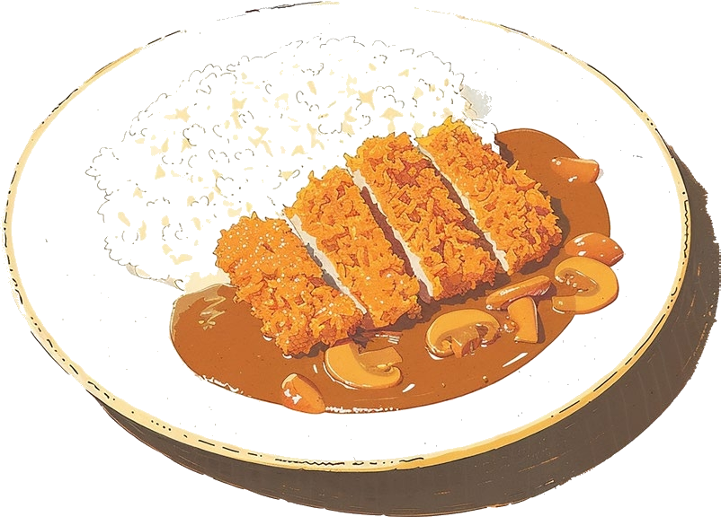 Curry japonais illustre