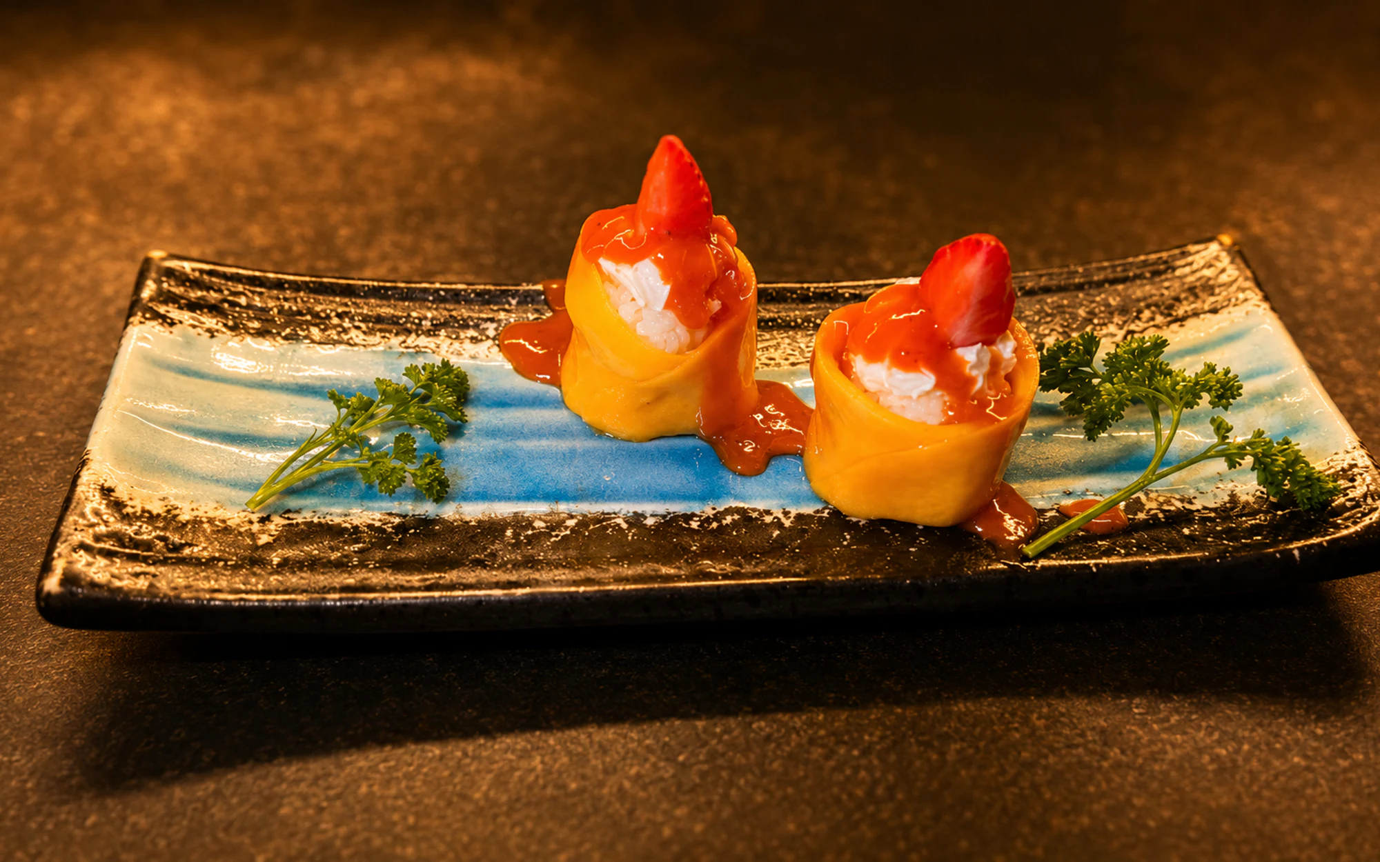 Bouchées de saumon et fromage de Mochi Mochi