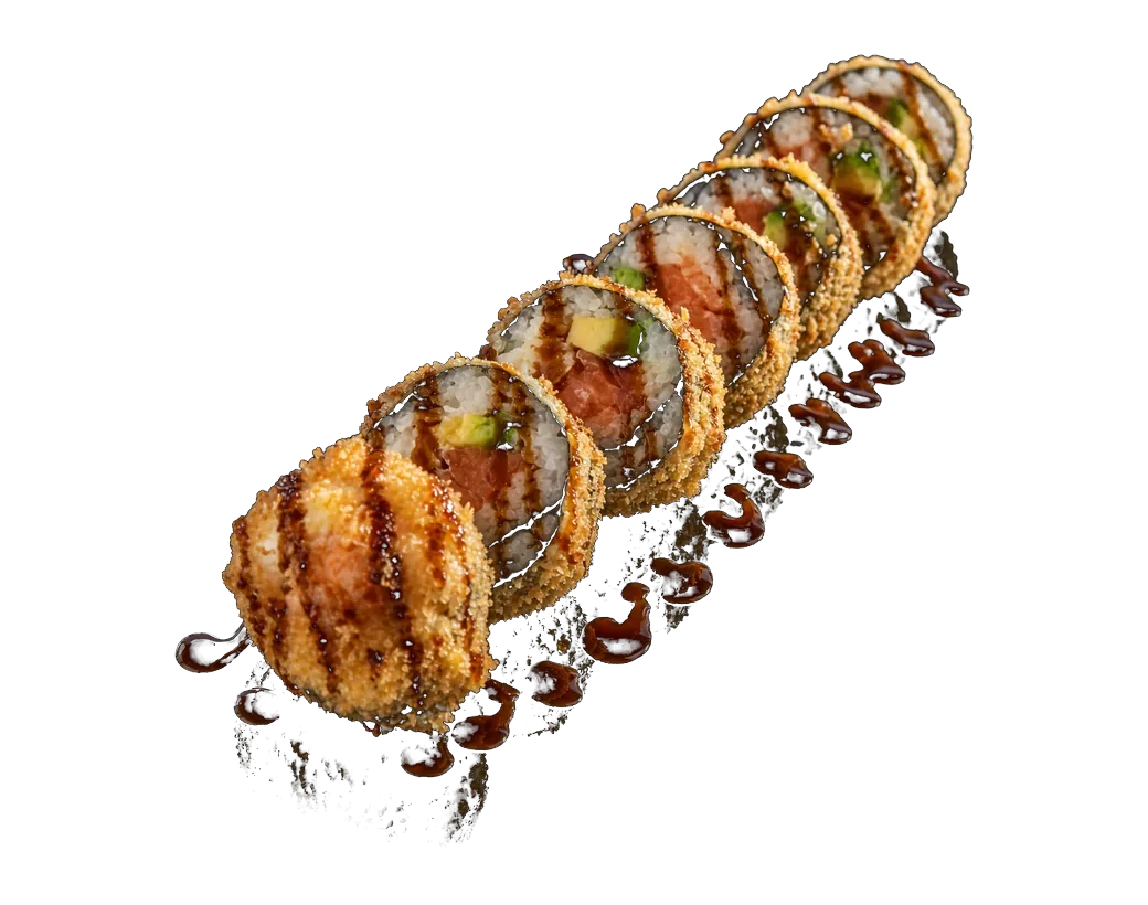Salmón Philadelphia tempura