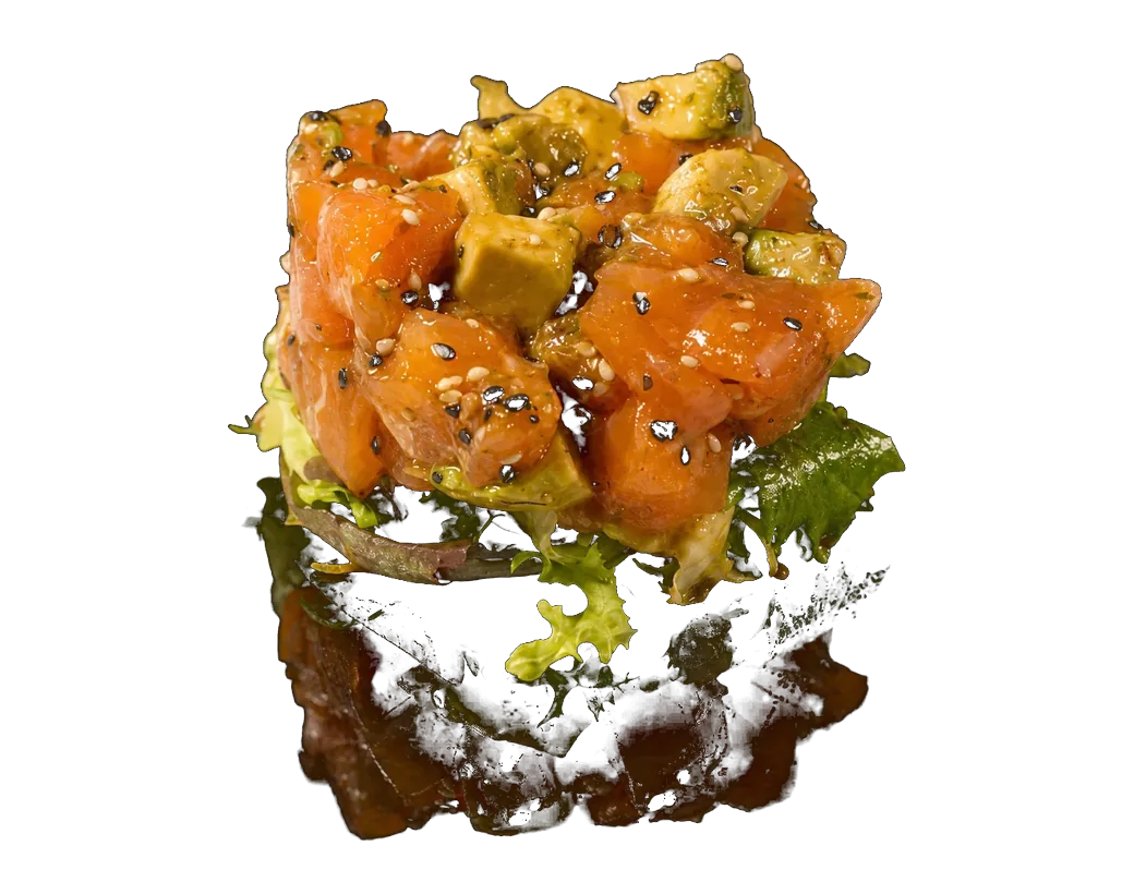 Tartar salmón