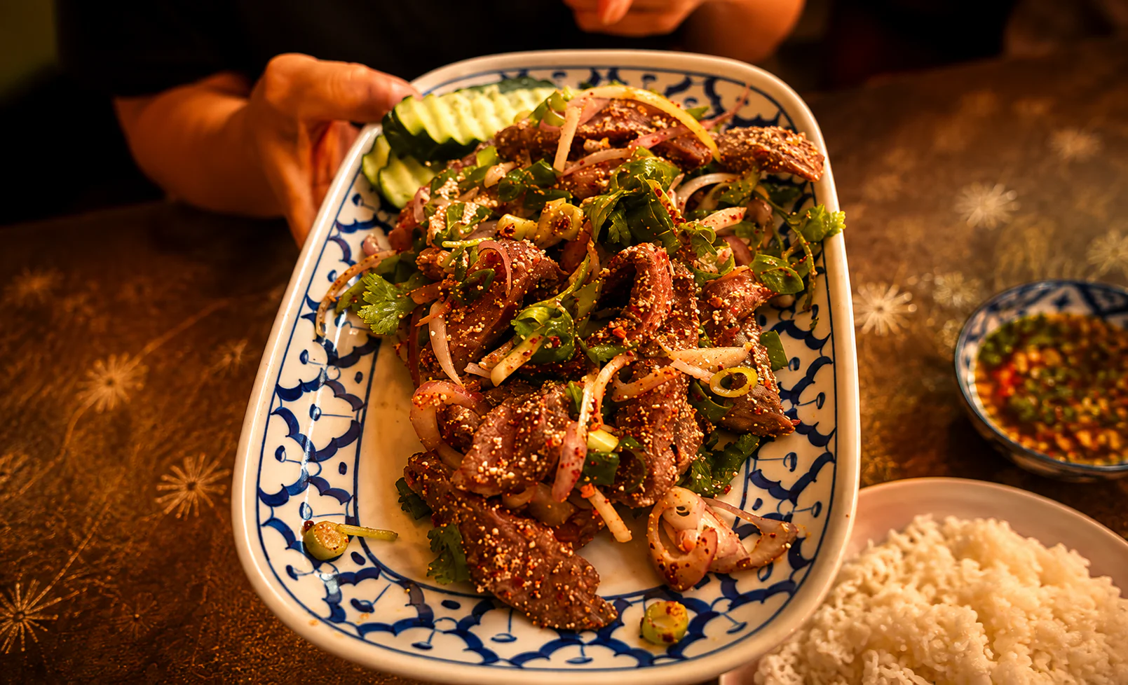 Zalm- en tonijnsashimi