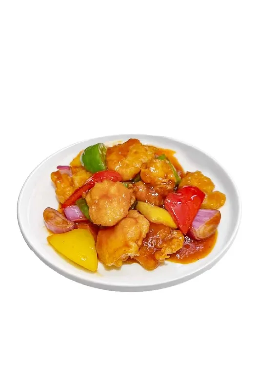PC3 
Crevettes à la sauce aigre‑douce 糖醋虾