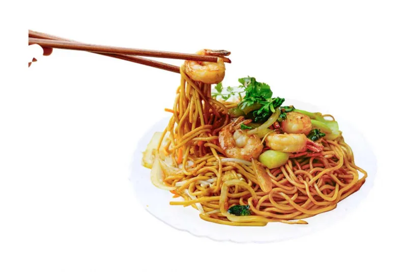 MENU Nouille sautée au poulet/crevette/boeuf 鸡肉/虾/牛肉炒面 N1