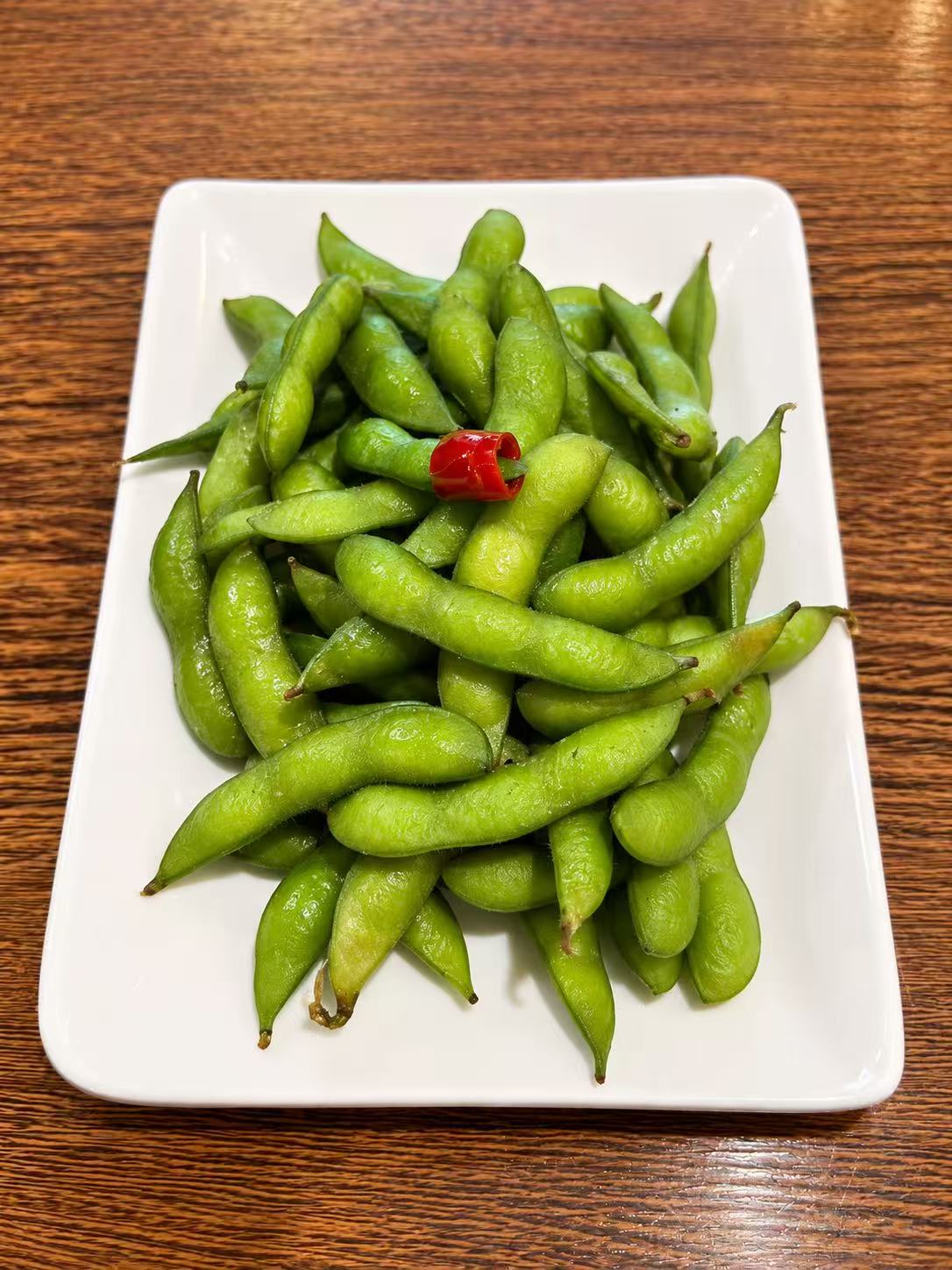煮毛豆