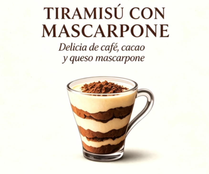 Tiramisu cremoso
