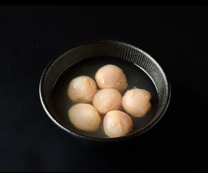 Litchis au sirop