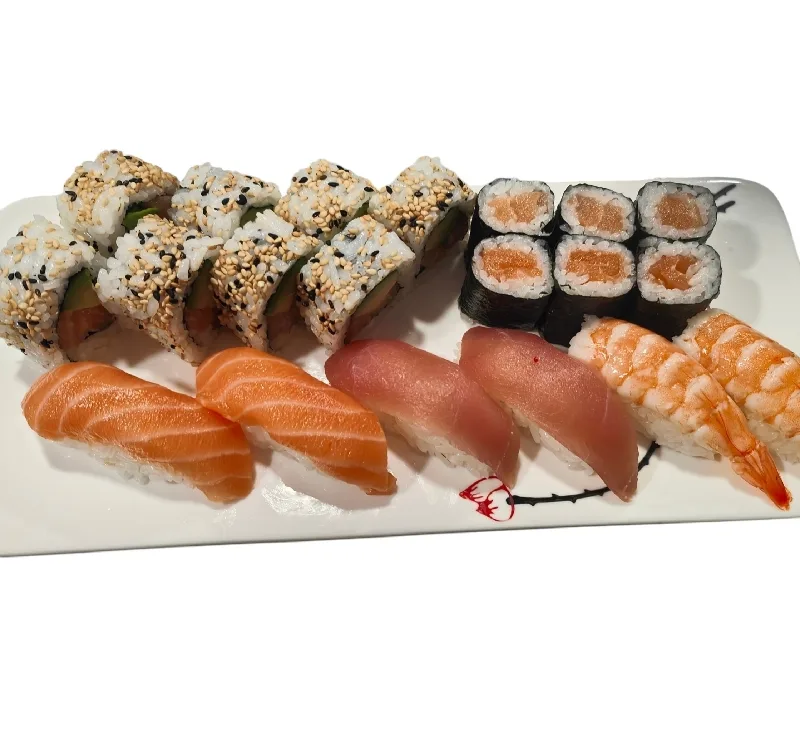 G* Nigiris 6 pièces, Maki 6piéces, Uramakis Saumon 8 pièces