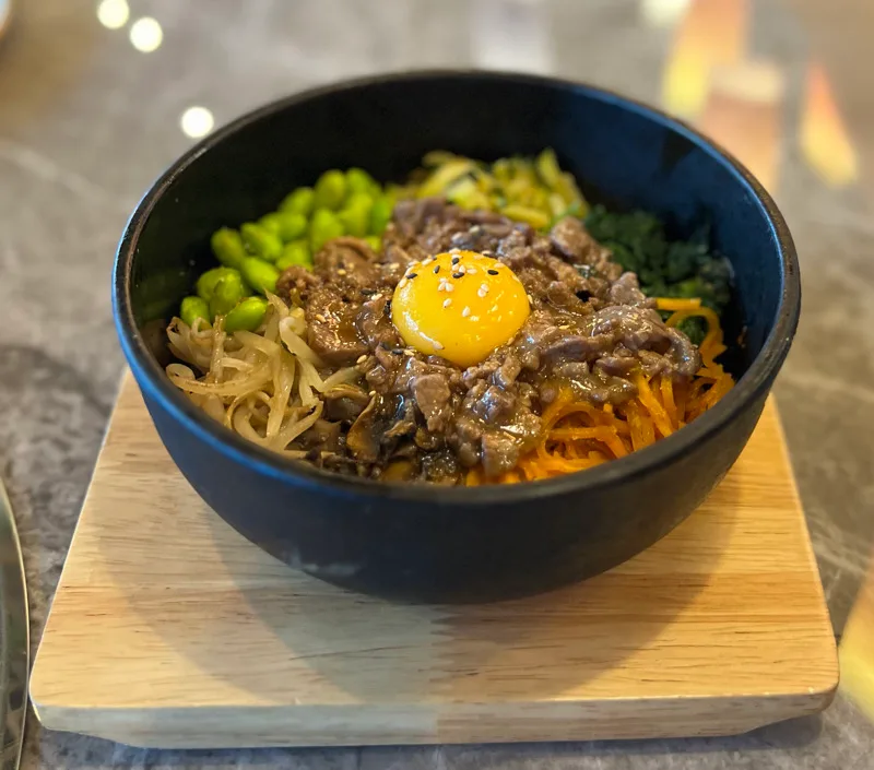 A1. Bibimbap Boeuf mariné