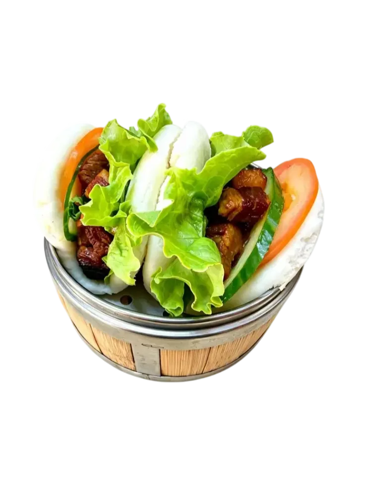 Gua Bao au bœuf 红烧牛肉刈包 2P