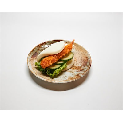 Bao avec beignet de crevette