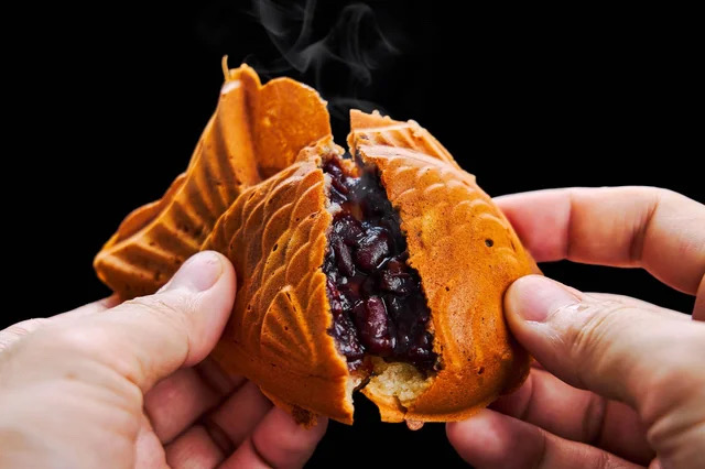 taiyaki haricot rouge