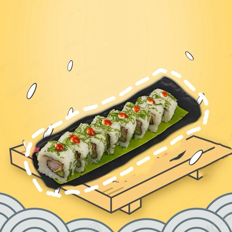 Roll chicken pané