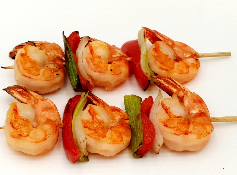 Brochettes Crevettes (2 pièces)