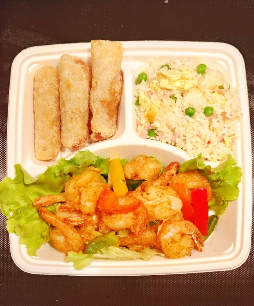 Menu B 🧂 🦐 🍚