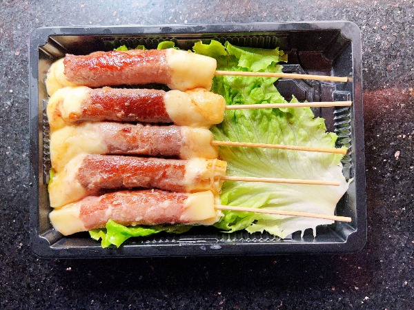Y2. Yakitori brochette bœuf au fromage/5p