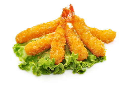 Menu P2 tempura crevettes