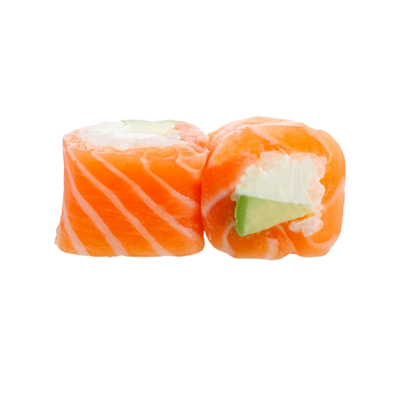 SR8.Saumon roll cheese avocat