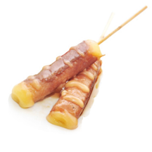 Brochette de fromage au boeuf