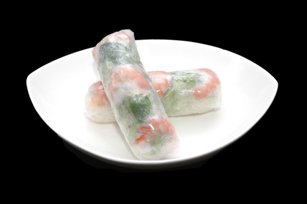 7 Rouleau de printemps aux crevettes (2p)
