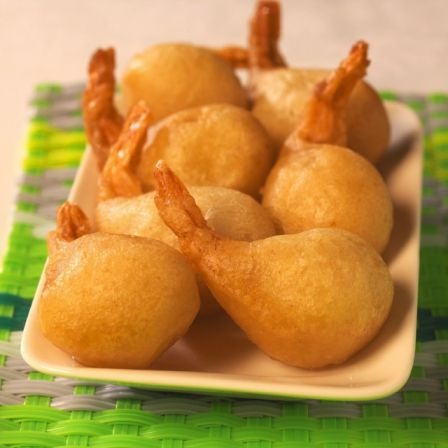 8 Crevettes en beignets (8p)