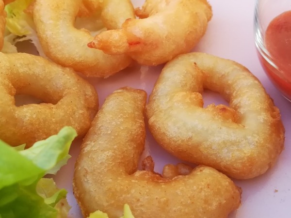 Beignets de calamars 4 pieces