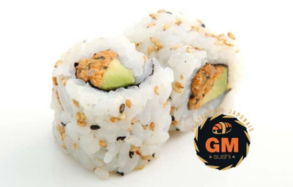 C6. California saumon cuit acocat mayonnaise japonaise