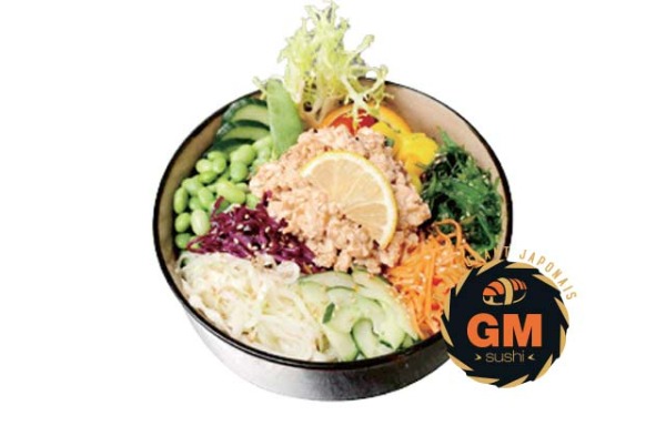 B8. Poke saumon cuit