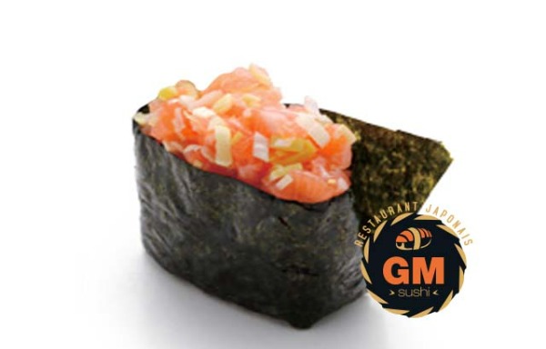 S8. Sushi tartare de saumon