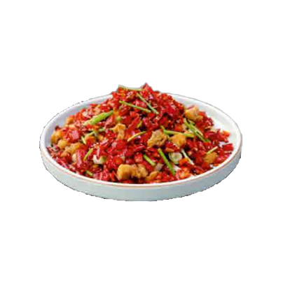 70. Knusprige Huhnerfleisch nach Sichuan Art.stir *1*