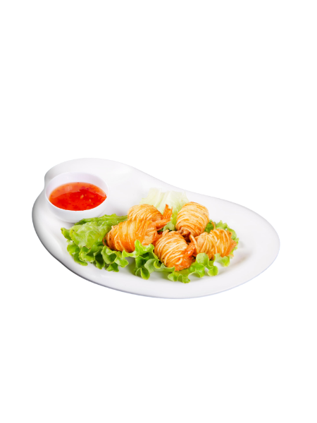 Crevettes frits