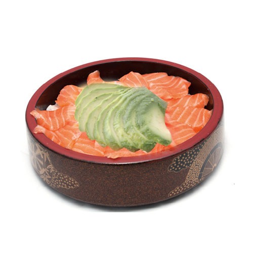H5 Chirashi saumon avocat avec riz vinaigré
