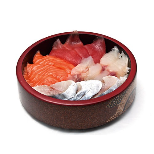 H2 Chirashi assortis avec riz vinaigré