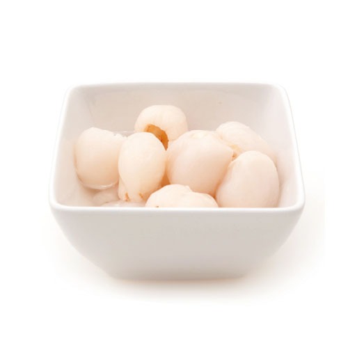 lychees au sirop