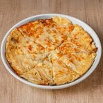 Galette au fromage et aux champignons