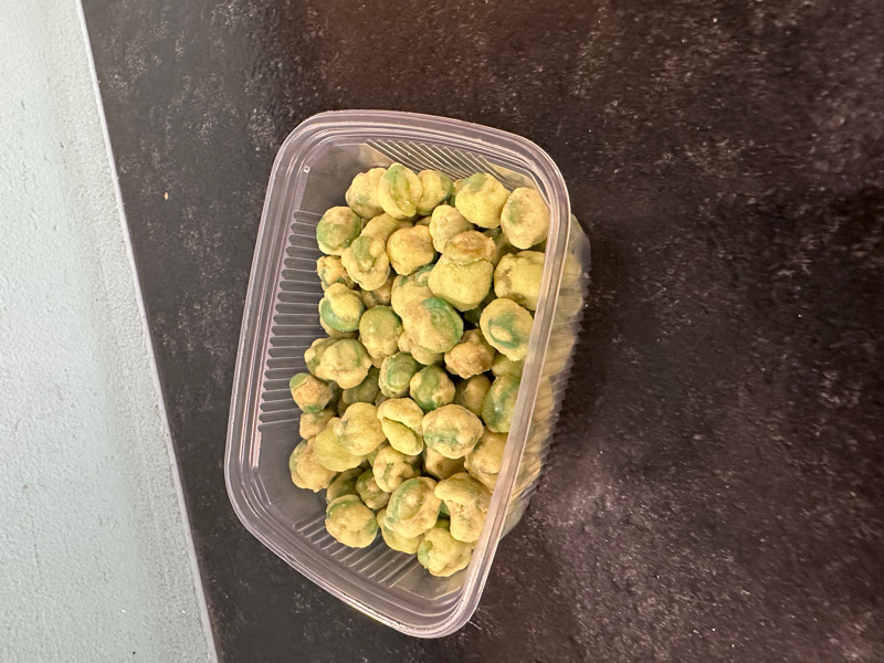 Pois au Wasabi