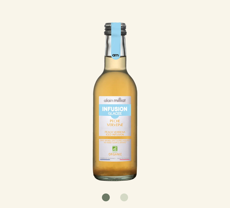 INFUSION GLACÉE PÊCHE VERVEINE (25cl)