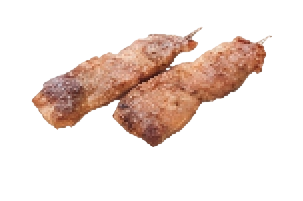  Brochettes poulet (2 pièces)