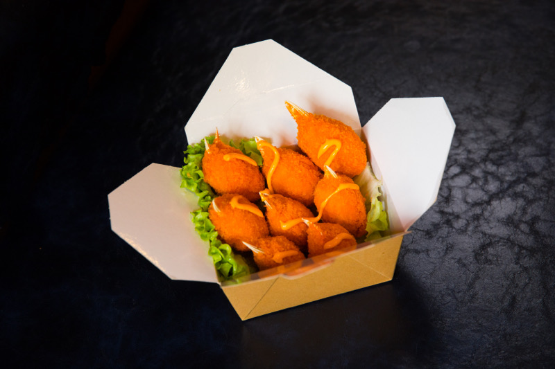F7 Beignet de pince de crabe 6pcs
