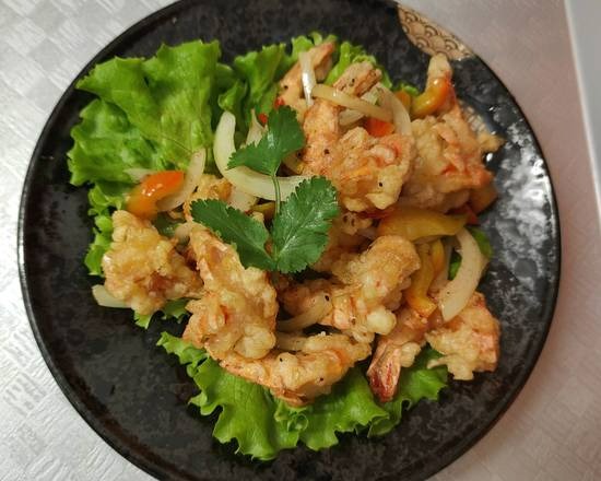 T2. Crevettes salées et au poivre
