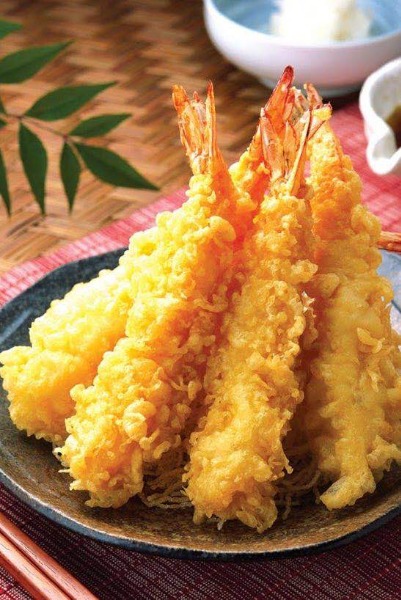 19 TEMPURA CREVETTES (4 PIÈCES)
